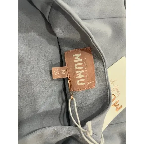 NEW Eden Midi Wedding Dress Dusty Sage Show Me Your Mumu - Picture 5 of 6